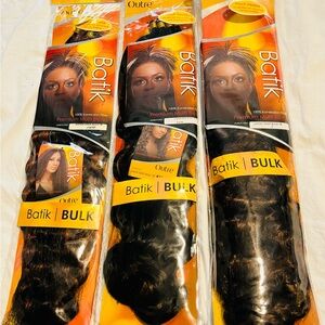 Batik Bulk Premium Multi Blend Hair - Black